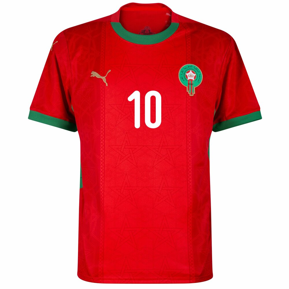 Morocco Men's Brahim 10 Home Jersey 2024 2025 | Football Sport