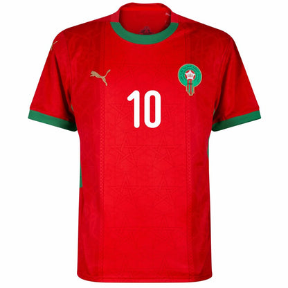 Morocco Men's Brahim 10 Home Jersey 2024 2025 | Football Sport