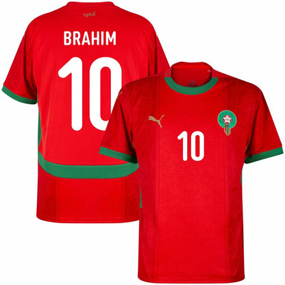 Morocco Men's Brahim 10 Home Jersey 2024 2025 | Football Sport