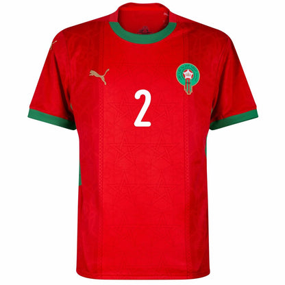 Morocco Men's Hakimi 2 Home Jersey 2024 2025