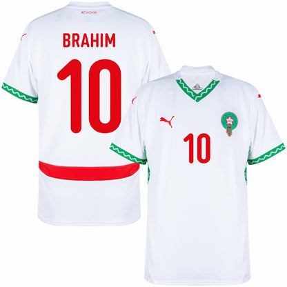 Morocco Men's Brahim 10 Away Jersey 2024-2025 | Football Sport